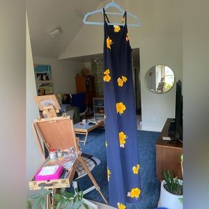 Urban outfitters long summer dress floral print
